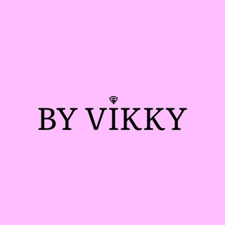Логотип телеграм канала @byvikky — By Vikky | Авторская бижутерия