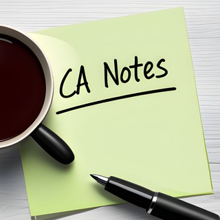 Logo saluran telegram ca_notes — CA Notes - May 2024
