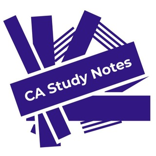 Logo of telegram channel ca_study_notes — CA Study Notes (Inter, Final & Foundation)