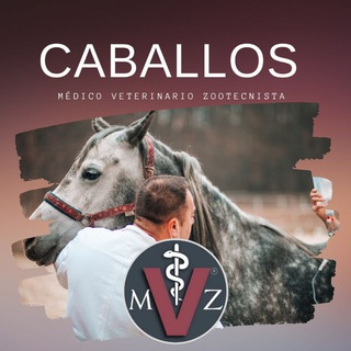 Logo saluran telegram caballos_mvz — CABALLOS MVZ 🐎
