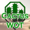 Логотип телеграм канала @cactuswot — CactusWOT | Мир танков