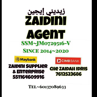 Logotipo do canal de telegrama cadarcarpettilamtermurah - ZAIDINI AGENT CADAR & CARPET