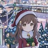 Логотип телеграм канала @cafe_gacha — ⟡ ₊ новогоднее кафе 🎄 ᶻ 𐰁