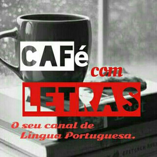 Логотип телеграм канала @cafecomletras — ☕️ Café com Letras ☕