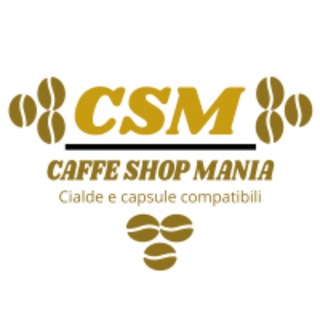 Logo of telegram channel caffeshopmania — Cialde e Capsule Compatibili . Caffè Shop Mania