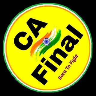 Logo of telegram channel cafinal_borntofight — 📚 CA Finalists