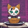 Логотип телеграм канала @cakescats_com — IT 🐈 Digital