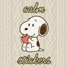 Логотип телеграм канала @calm_stickers — ༉ ‧ calm stickers 🥛