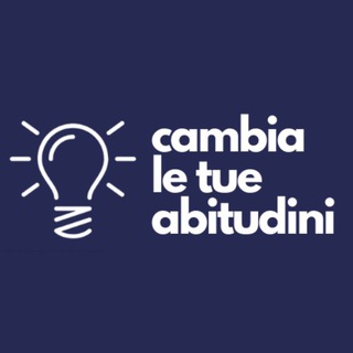 Logo del canale telegramma cambiabitudini - Cambia le tue Abitudini
