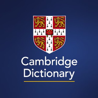 Logo of telegram channel cambridge_dic — Cambridge Dictionary