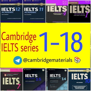 Logo of telegram channel cambridgematerials — Cambridge IELTS practice |Official™