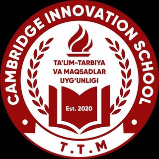 Telegram kanalining logotibi cambridgeschool2020 — CAMBRIDGE SCHOOL