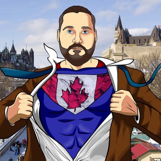 Telegram channel Понаехали in Canada🇨🇦 ✔ logo