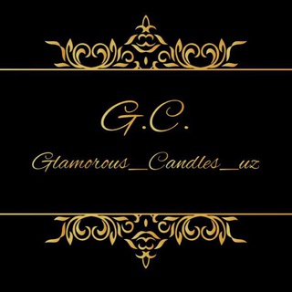 Логотип телеграм канала @candlelight_world_new — glamorous_candles_uz