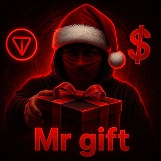 Telegram channel Mr gift logo