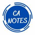 Logo saluran telegram canoteswala — CA Notes and Updates