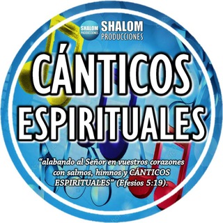 Logo of telegram channel canticosespirituales — ♪ CÁNTICOS ESPIRITUALES ♪