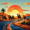 Логотип телеграм канала @caravankargo — Caravan 🐫 Выкуп и доставка из Китая Poizon | TaoBao | 1688 | Pinduoduo