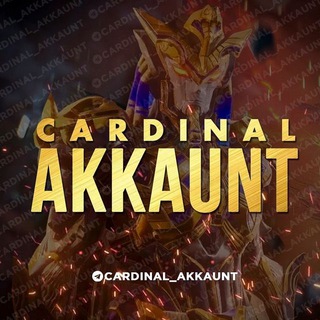 Logo saluran telegram cardinal_akkaunt — Cardinal Akkauntlari ✔️