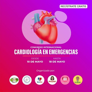 Logotipo del canal de telegramas cardiologiaenemergencias - GRUPO ELIMINADO EN 24 HORAS