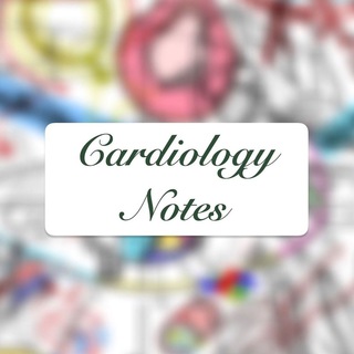 Логотип телеграм канала @cardiology_notes — Cardiology Notes