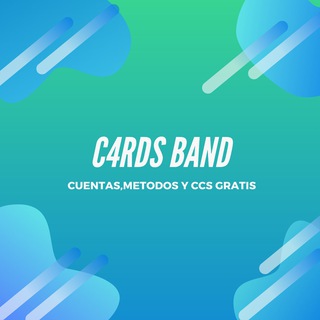 Logotipo del canal de telegramas cards_band - ✅𝓒𝓐𝓡𝓓𝓢 𝓑𝓐𝓝𝓓