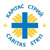 Логотип телеграм -каналу caritasstryi — БФ "Карітас Стрийської єпархії УГКЦ"