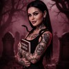 Логотип телеграм канала @caroline_threecats — 𝕭𝖔𝖔𝖐 𝖐𝖎𝖑𝖑𝖊𝖗🕸️