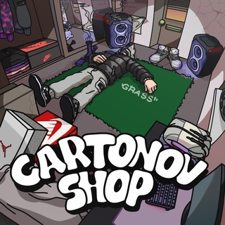 Логотип телеграм канала @cartonovshopp — CARTONOV_SHOP