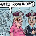 Logo saluran telegram cartoonistsatish — Satish Acharya's cartoons