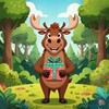 Логотип телеграм канала @cashback_moose — КЕШБЭК от Лося (WB, OZON)