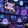 Логотип телеграм канала @casinofromron — GAMES FROM RON🎰