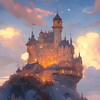 Логотип телеграм канала @castleintheskyteam — Castle in the sky : Загнанный зверь | Во власти обожания | Сладкий скандал | Система убийства жены | Тигр нюхает розу