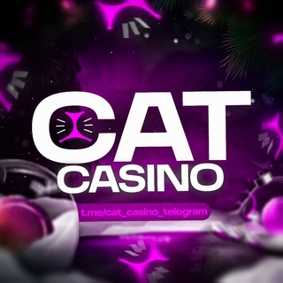 Логотип телеграм канала @cat_casino_telegram — CAT CASINO