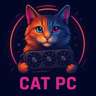 Логотип телеграм канала @cat_pc_store — Cat PC