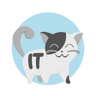Логотип телеграм канала @cat_programming — IT-КОТ