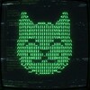 Логотип телеграм канала @cat_with_code — Кот в Коде|ИИ и Питон