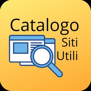 Logo del canale telegramma catalogositi - Catalogo siti utili
