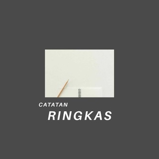 Logo saluran telegram catatanringkas — Catatan Ringkas