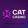 Логотип телеграм канала @catcasino_tg — Cat casino зеркало