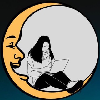 Логотип телеграм канала @catenchantress — Человек на Луне