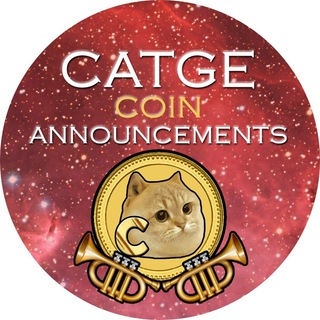 Logo of telegram channel catge_announcements — CATGE 📣 Announcements 📣