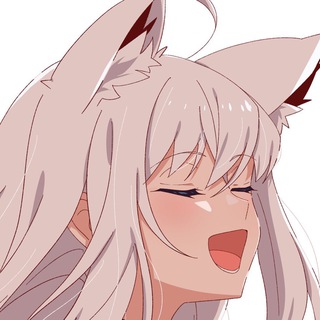 Логотип телеграм канала @catgirls_tg — фыр фыр фыр