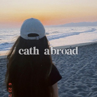 Telegram channel cath abroad 👩🏽‍🎓🎧 logo