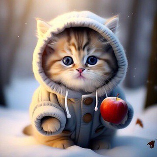 Логотип телеграм канала @cats_jokes — Котики и Приколы 🐾
