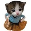 Логотип телеграм канала @catsfaile — котячьи файлы