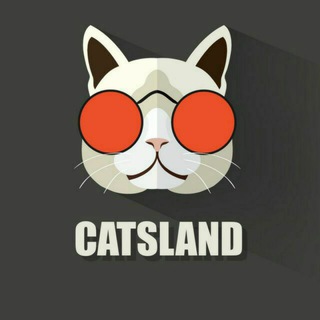 Логотип телеграм канала @catsland — CATSLAND - коты, кошки и котята