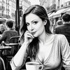 Логотип телеграм канала @cava_nocturne_fr — Ночная Ça va. Français avec R!na
