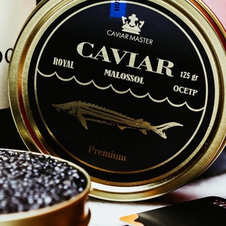 Логотип телеграм канала @caviarmastermoscow — Чёрная икра CaviarMaster