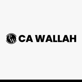 टेलीग्राम चैनल का लोगो cawallahbypw — CA Wallah - Official PW Account